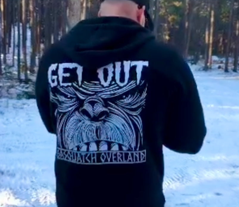 GET OUT SQUATCH HOODIE