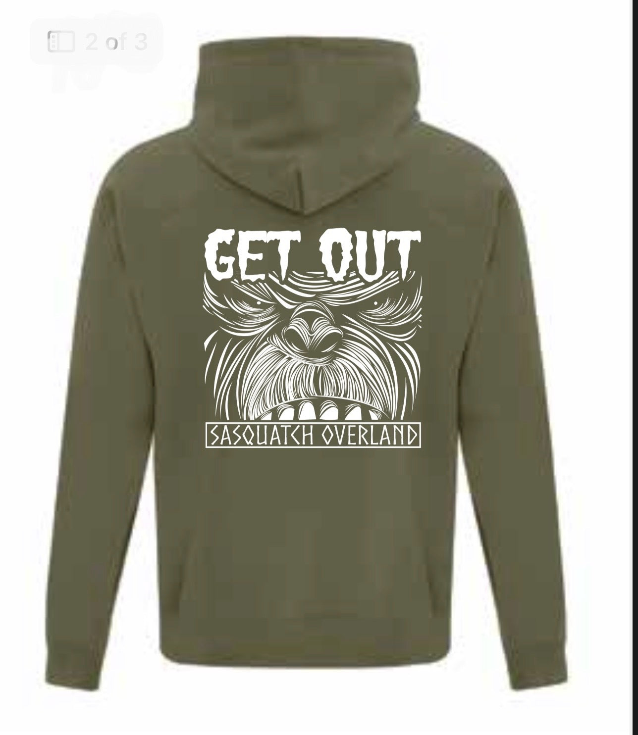GET OUT SQUATCH HOODIE
